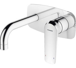 Built-in wash-basin mixer 16 cm spout